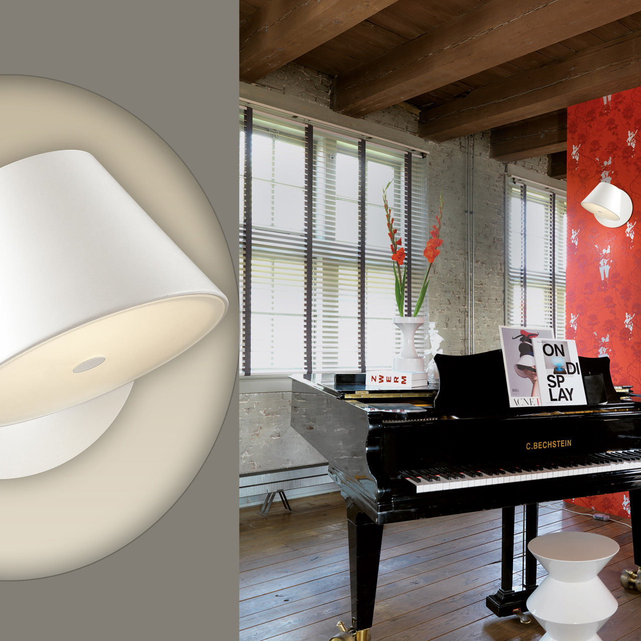 Бра Odeon Light Charlie 3991/1W