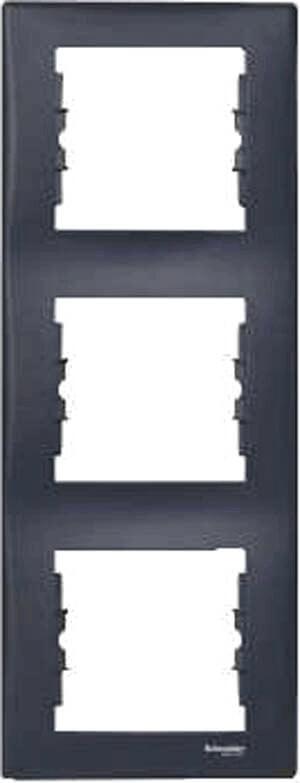 Рамка 3-постовая вертикальная Schneider Electric Sedna SDN5801370