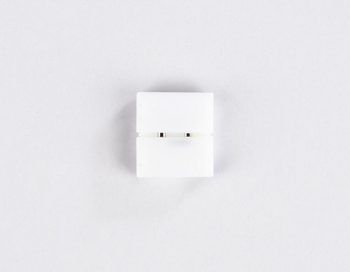 Соединитель прямой для светодиодной ленты 5050 12/24V (2 конт.) GS6051 (10шт) Ambrella Light Illumination GS6051