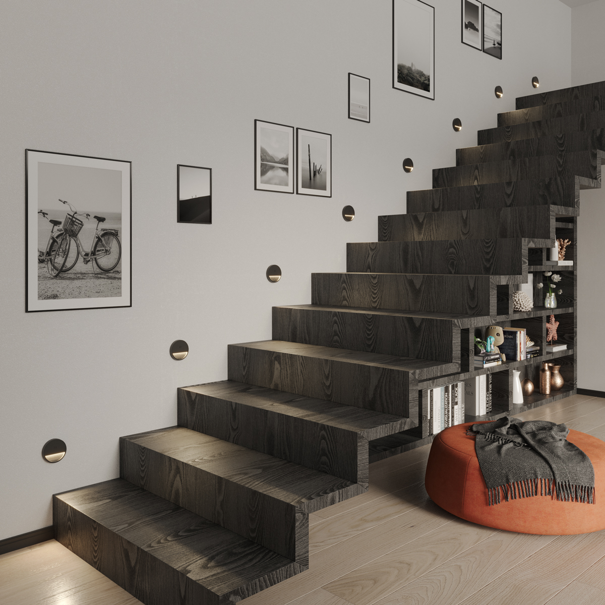 Подсветка для лестниц Novotech Over Vespera 0,4Вт 1000mAh Li-ion 359708