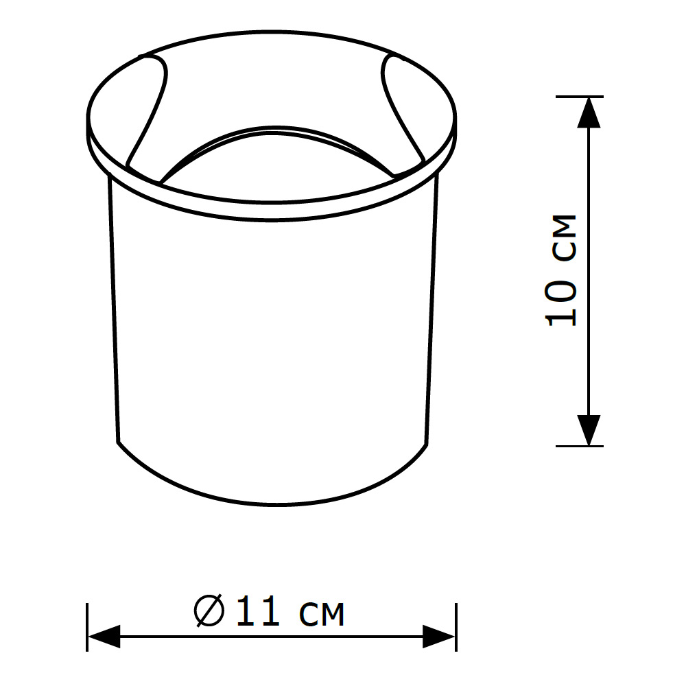Грунтовый светильник LightHall Pat LH062010