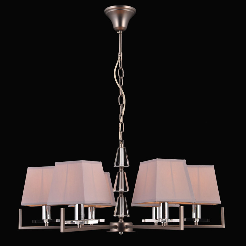 Подвесная люстра Natali Kovaltseva 75006/6C SILVER GRAY