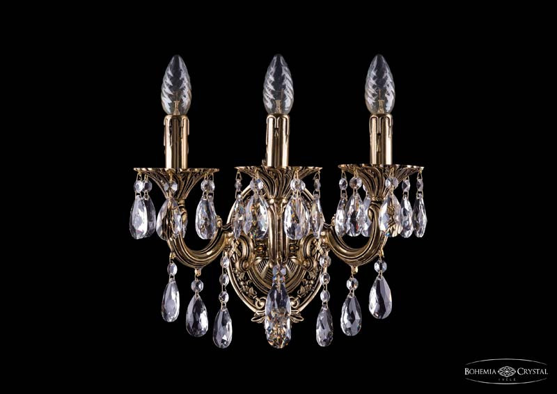 Бра Bohemia Ivele Crystal 1702B/3/175/B/GB