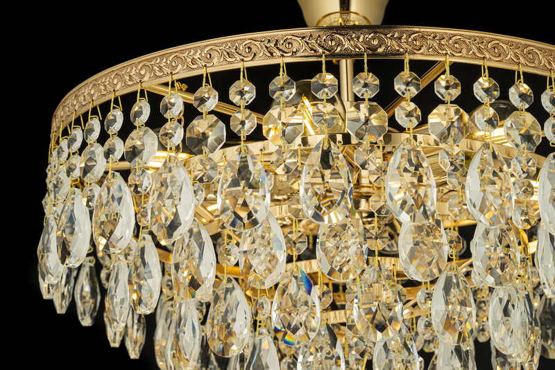 Люстра на штанге Arti Lampadari Castellana E 1.3.38.601 G