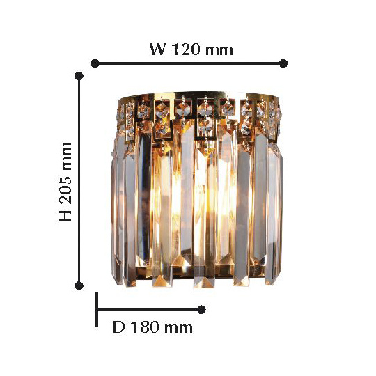 Настенный светильник Favourite Salto 1971-1W