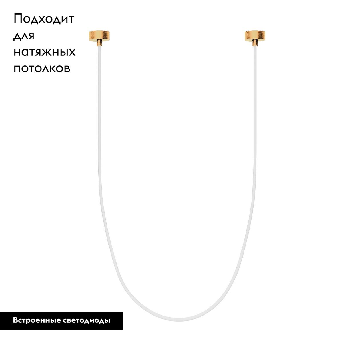 Подвесной светильник Arlight SP-TROPIC-SURFACE-R18-L2500-36W Warm3000 (GD, 360 deg, 230V) 043404