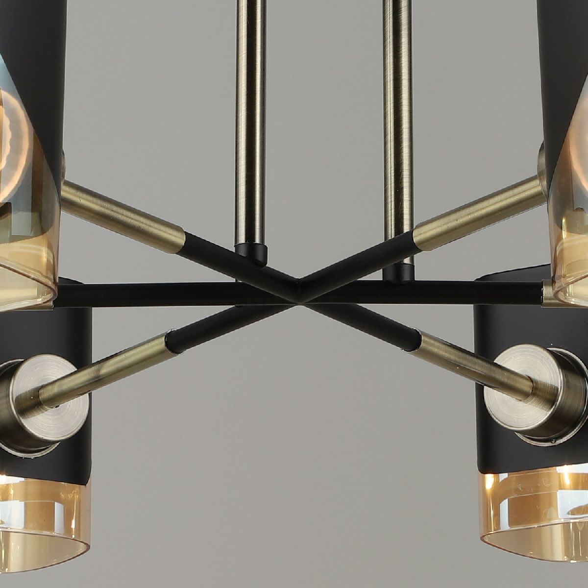 Люстра на штанге Reluce 05013-0.3-06 AB+BK