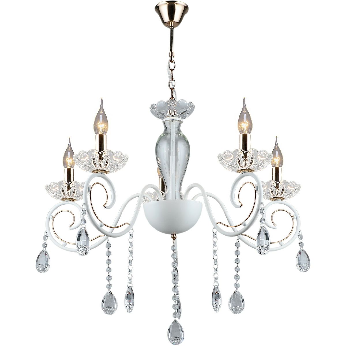 Подвесная люстра Reluce 03950-0.4-05 WT+FGD