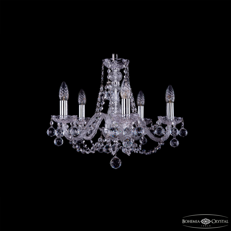 Подвесная люстра Bohemia Ivele Crystal 1406/5/160 Ni Balls