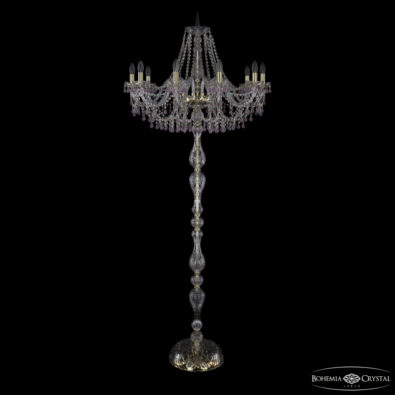Торшер Bohemia Ivele Crystal 1410T1/10/300-210 G V7010