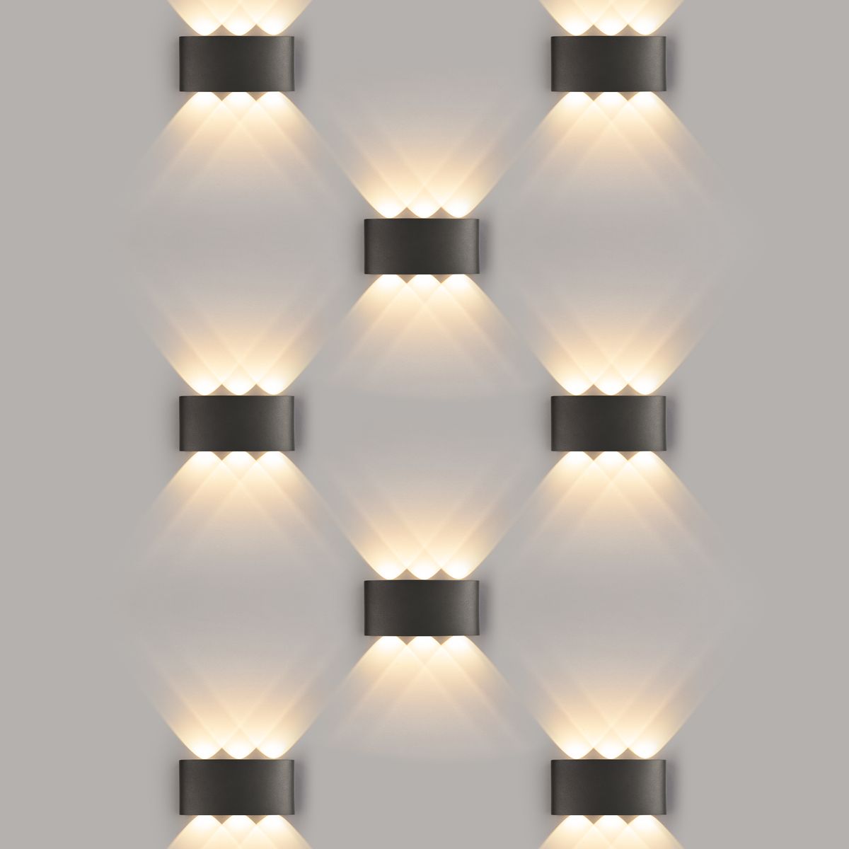 Настенный светильник Elektrostandard 1551 TECHNO LED TWINKY TRIO черный 4690389068027 a049671