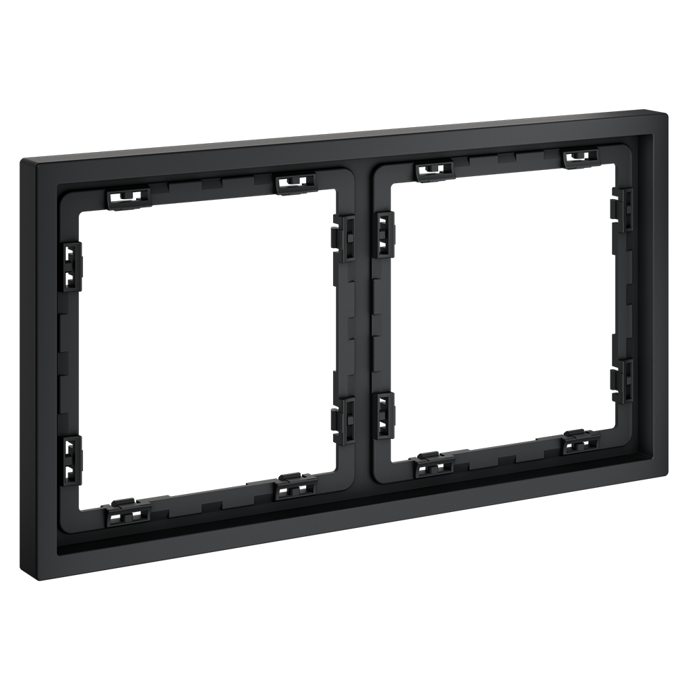 Рамка на 2 поста Voltum S70 VLS100207 (графит)