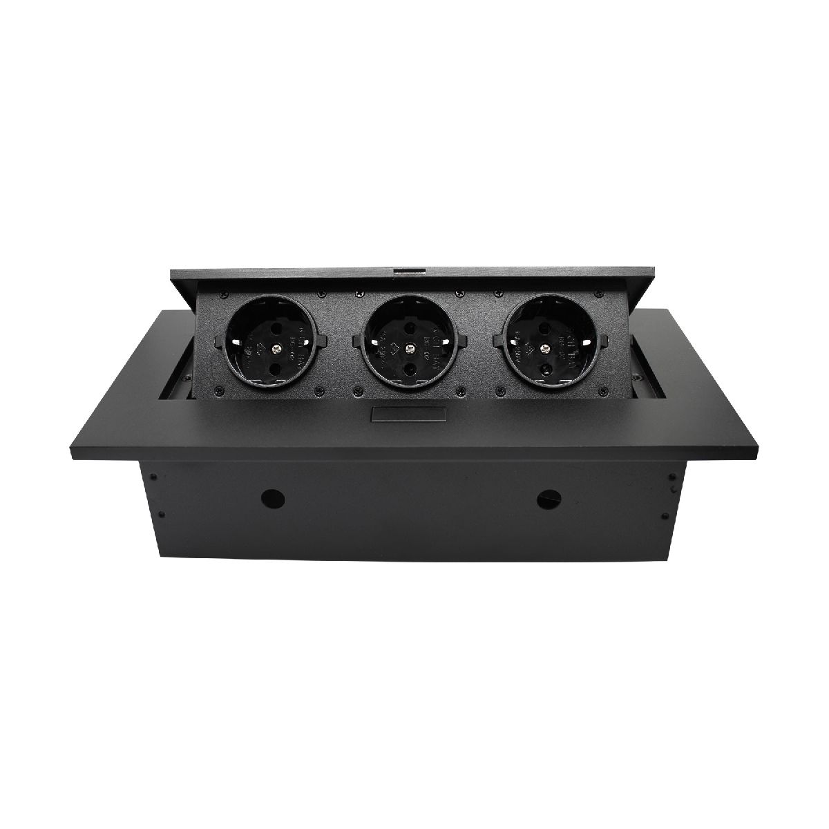 Блок розеток MX-226 (J) (3 секции полуавтоматический без кабеля питания) Mebax 00-00002879