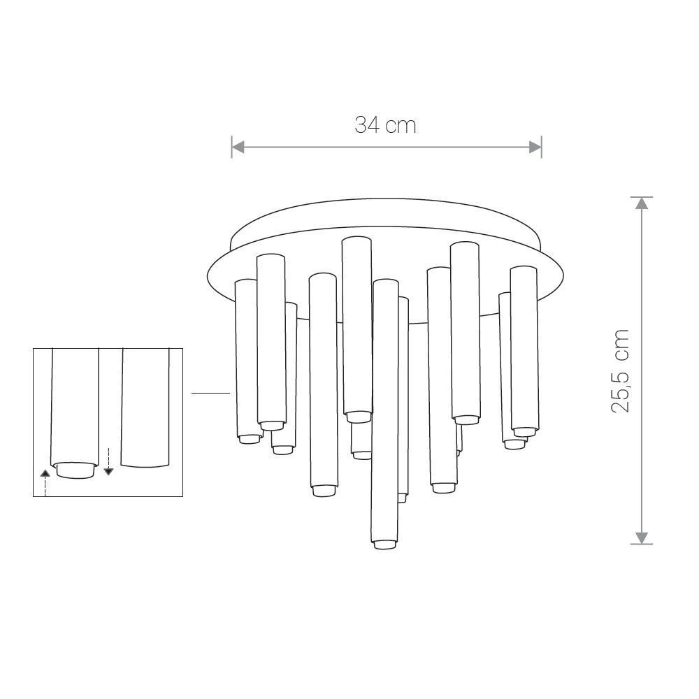 Потолочный светильник Nowodvorski STALACTITE 8356