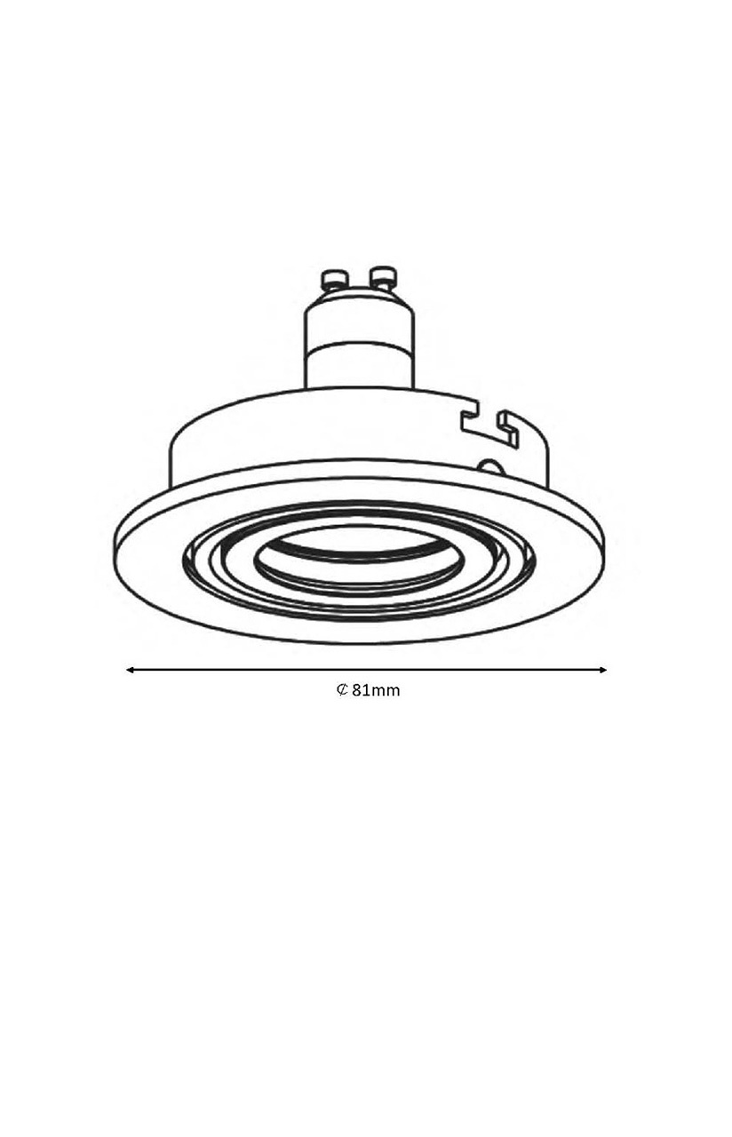 Встраиваемый светильник Lucide Focus 11001/05/31
