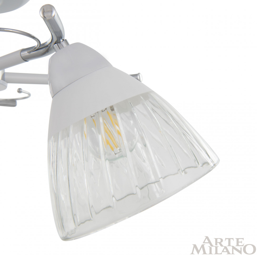 Потолочная люстра Arte Milano Napoli 320306/5 WT+CR