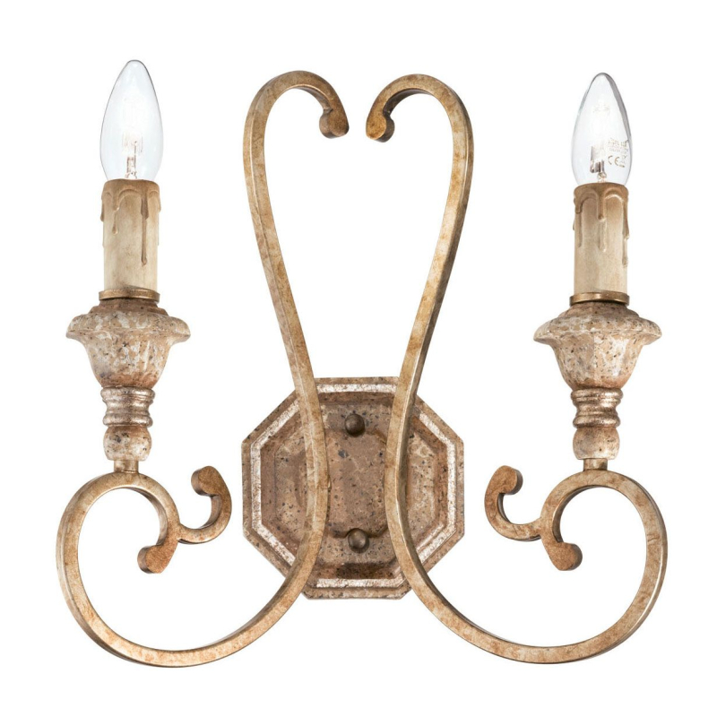 Бра Ideal Lux Palio AP2 Ruggine 093796