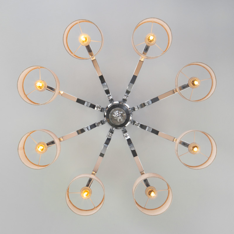 Люстра на штанге Eurosvet 60111/8 хром