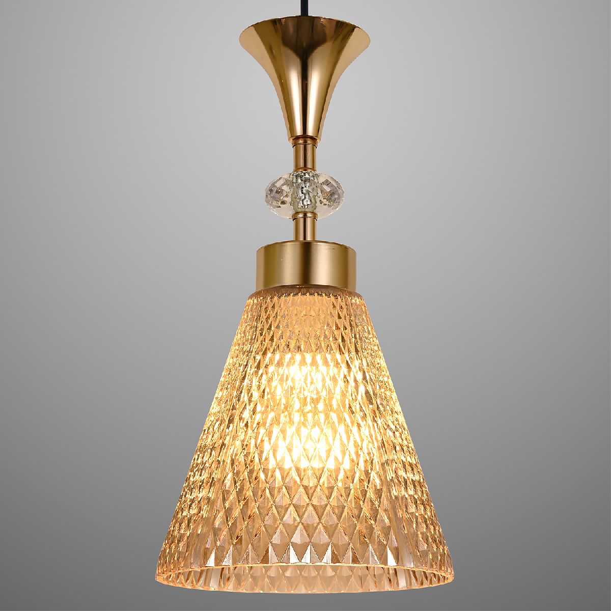 Подвесной светильник Reluce 02005-0.9-02 AMBER