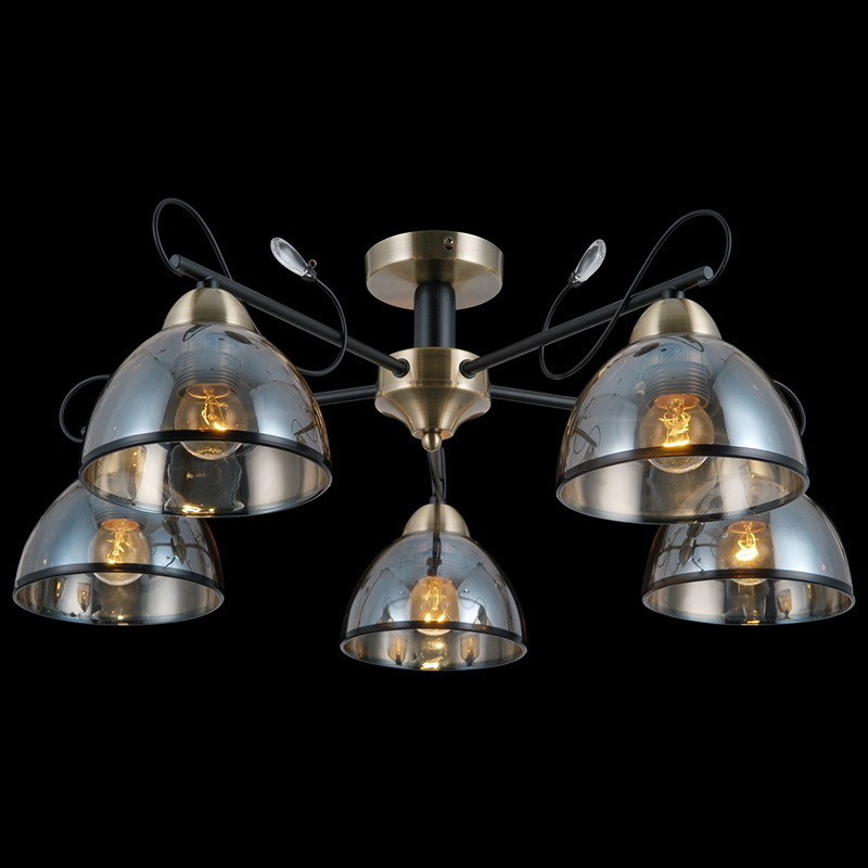 Потолочная люстра Illumico IL0251-5CSQ-79 BK AB