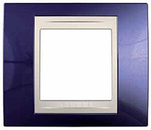 Рамка 1-постовая Schneider Electric Unica Хамелеон MGU6.002.524