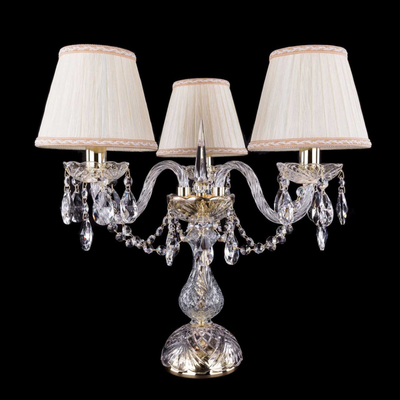 Настольная лампа Bohemia Ivele 1406L/3/141-39/G/SH33A-160