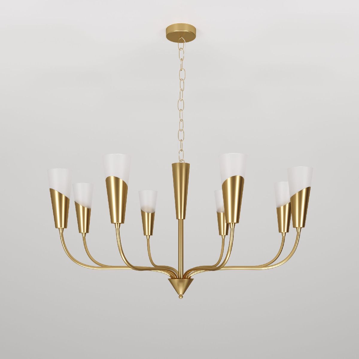 Подвесная люстра Eurosvet 60167/8 латунь Smart a068281