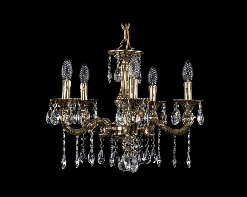 Подвесная люстра Bohemia Ivele 1702/5/175/A/GB