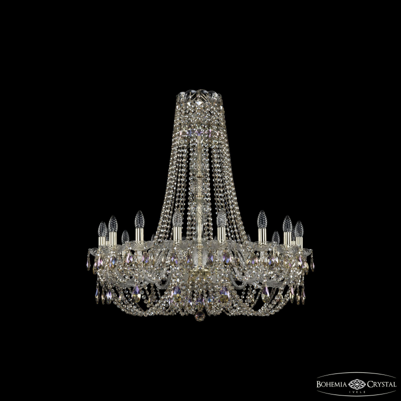 Подвесная люстра Bohemia Ivele Crystal 1406/16/300/h-89 G R801