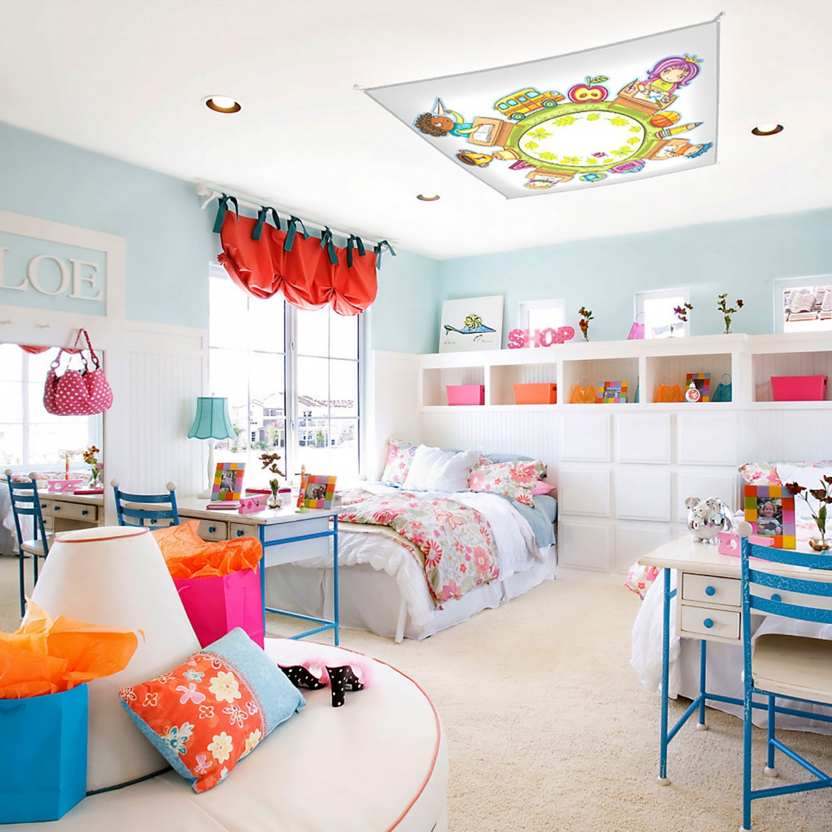 Потолочный светодиодный светильник Citilux Сити-Арт CL70121R120