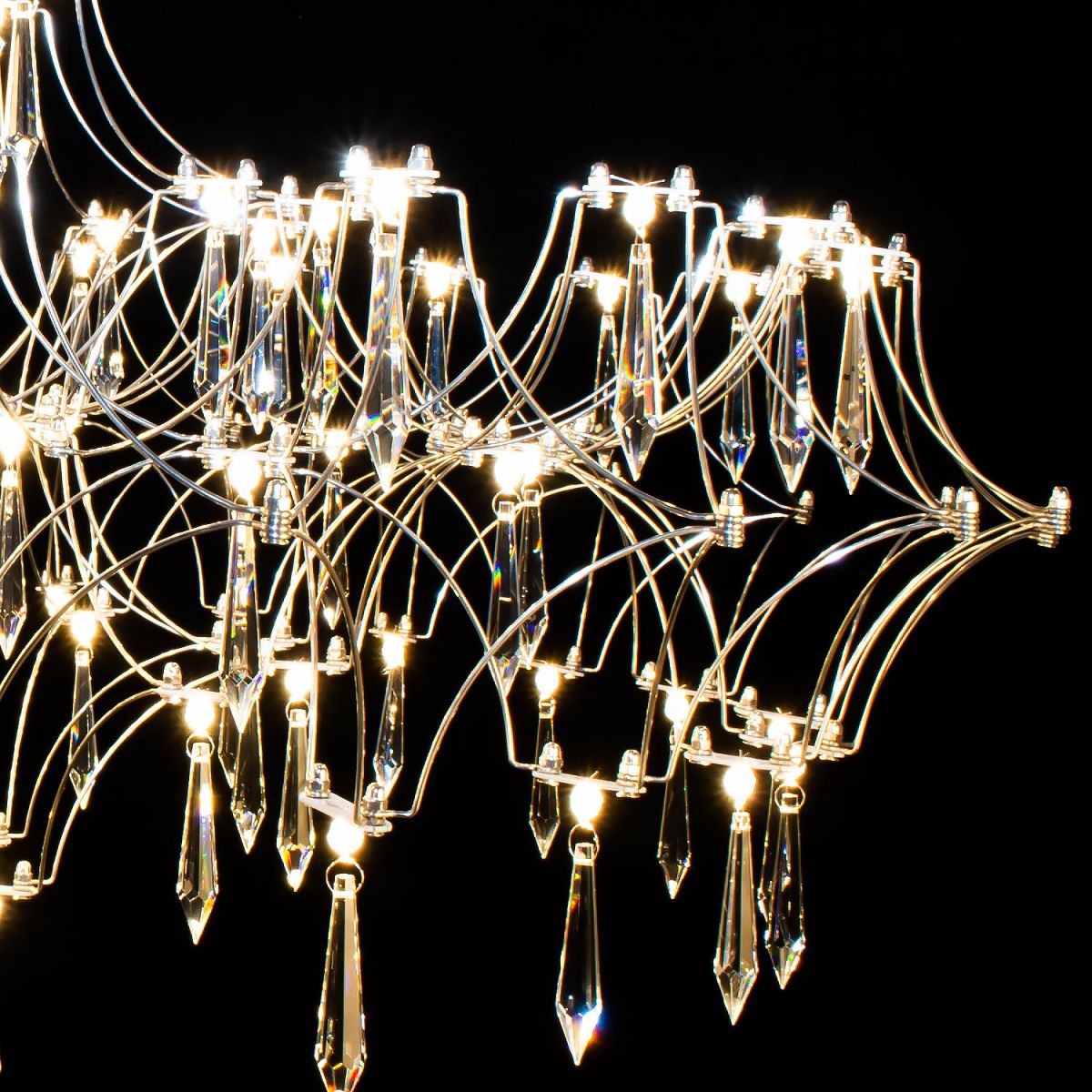 Подвесная люстра ILLUMICO IL0808-1050HX-114 Ether