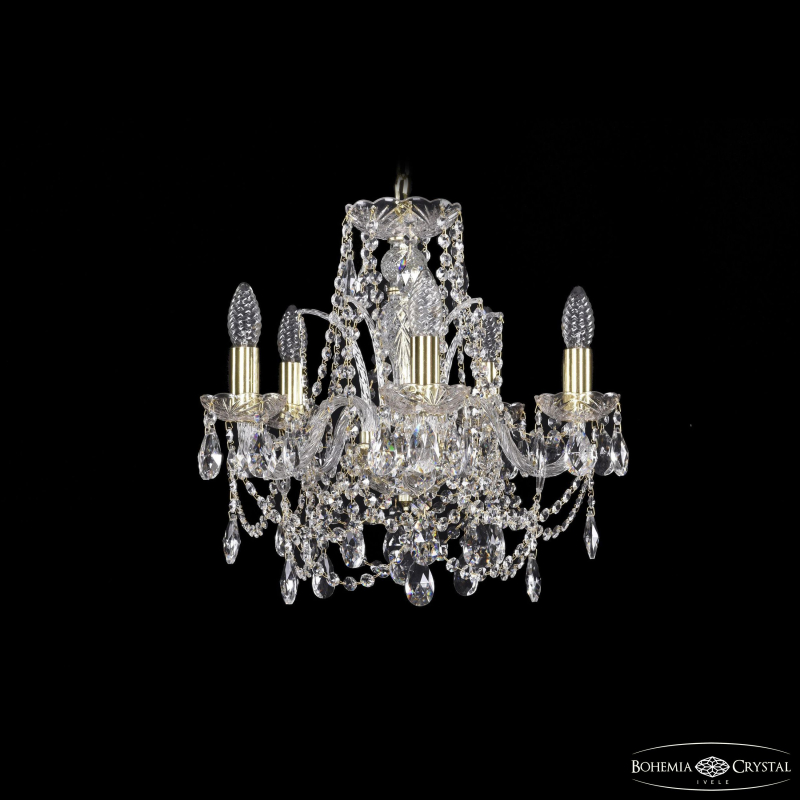 Подвесная люстра Bohemia Ivele Crystal 1411/5/141 G