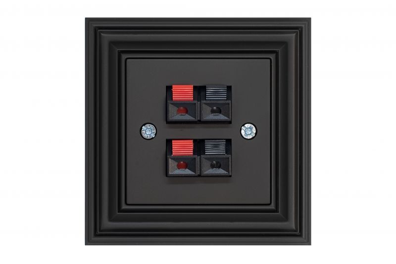 Розетка акустическая двойная Liregus Retro 29-241