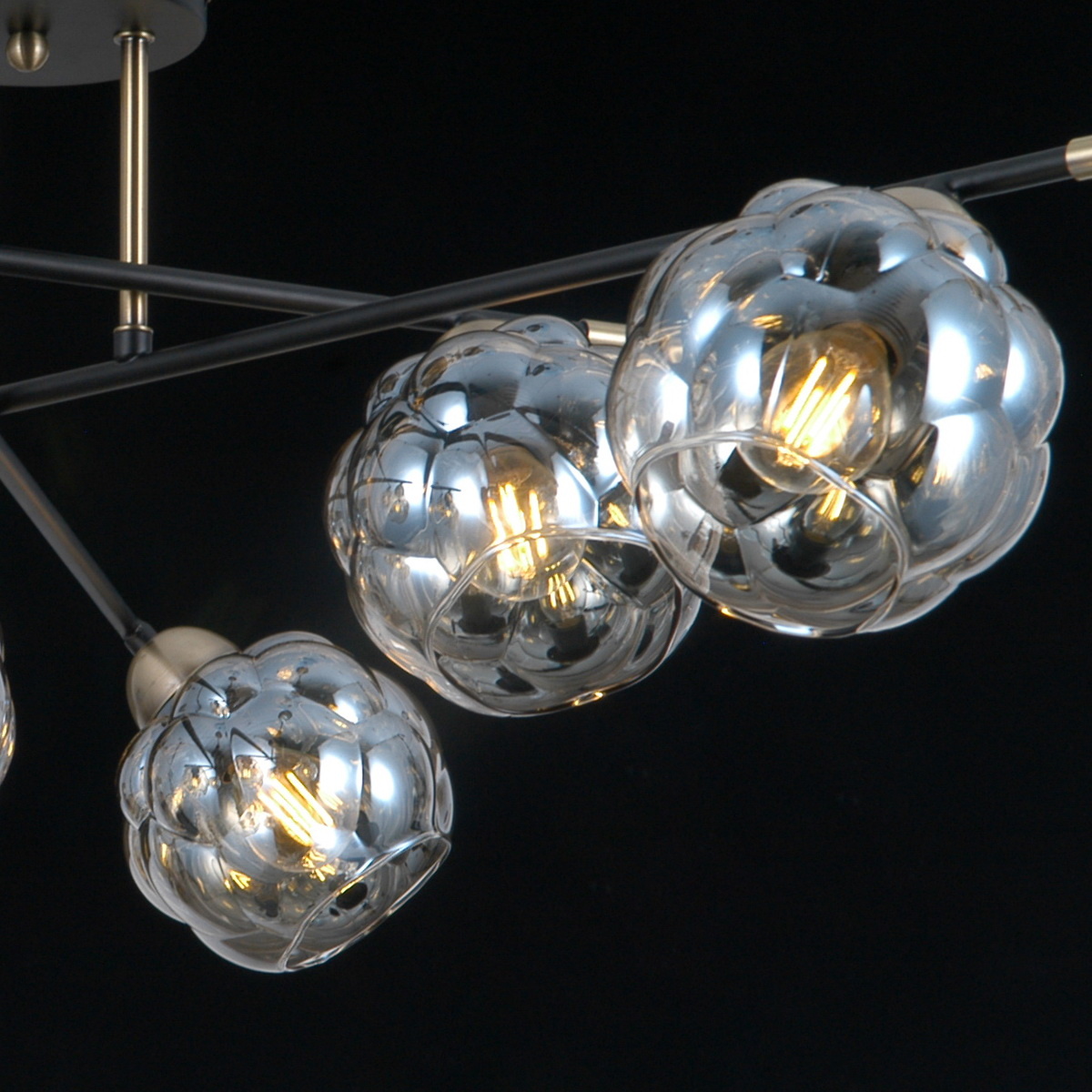 Люстра на штанге Illumico IL0442-6CSQ-79 BK