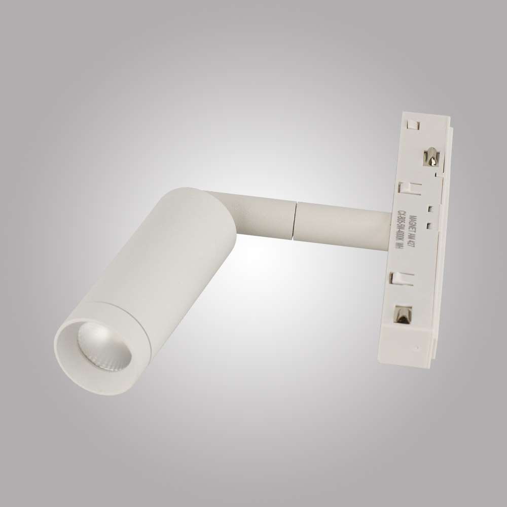 Трековый магнитный светильник AM Group MAGNET AM427 CX-B05--5W-3000K WH