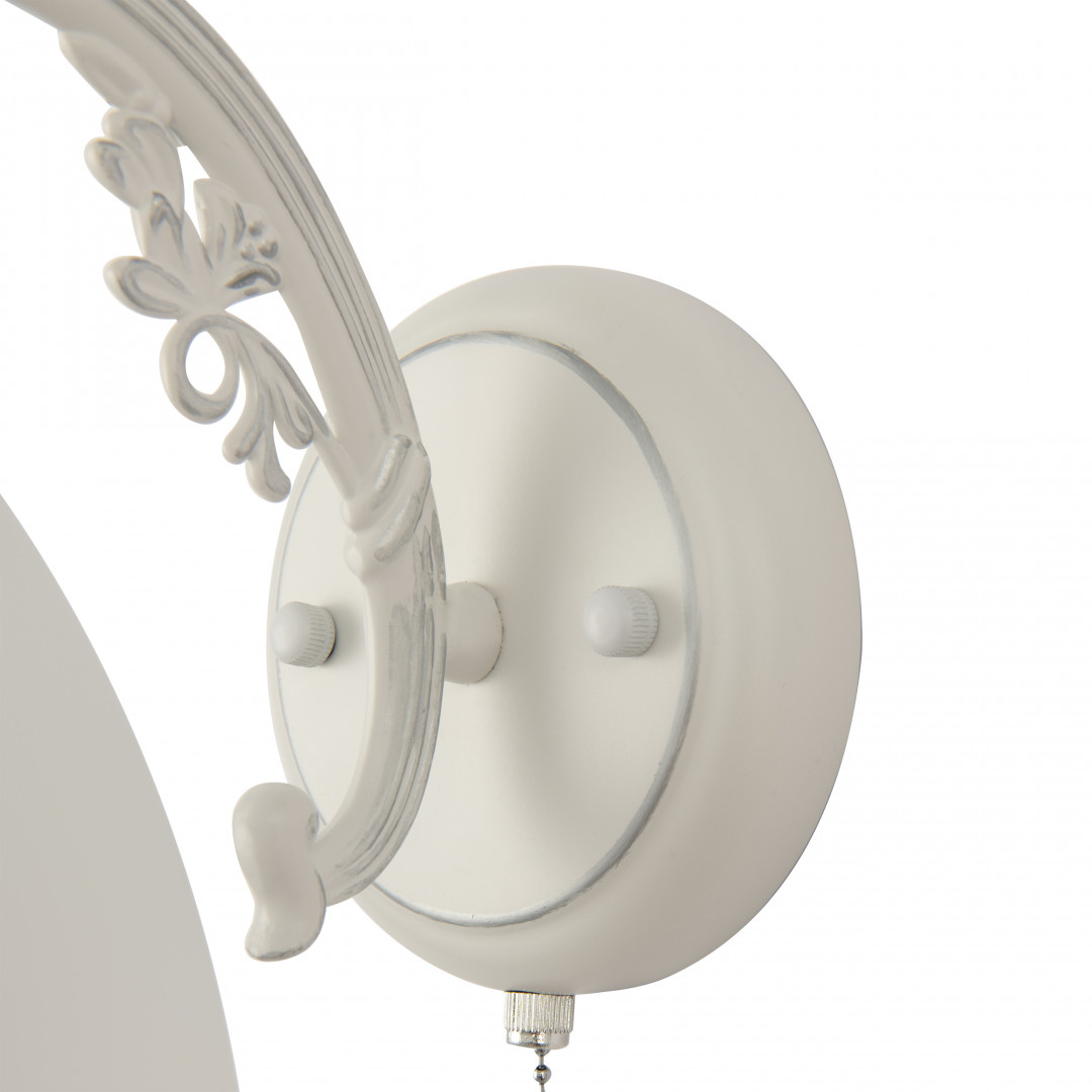 Бра с выключателем на корпусе Arte Milano 341837/1W WT+SL