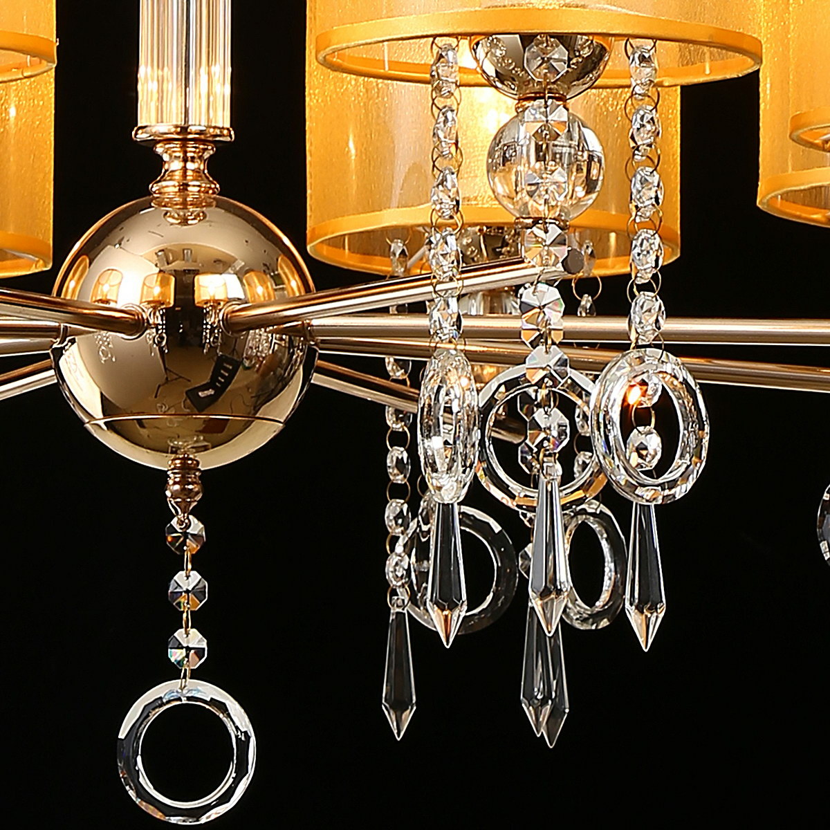 Подвесная люстра Illumico IL6219-8P-27 GD