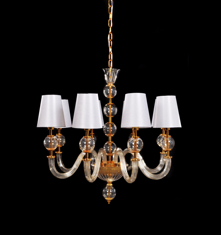 Подвесная люстра Lumina Deco Stefanea LDP 5012-8 WT