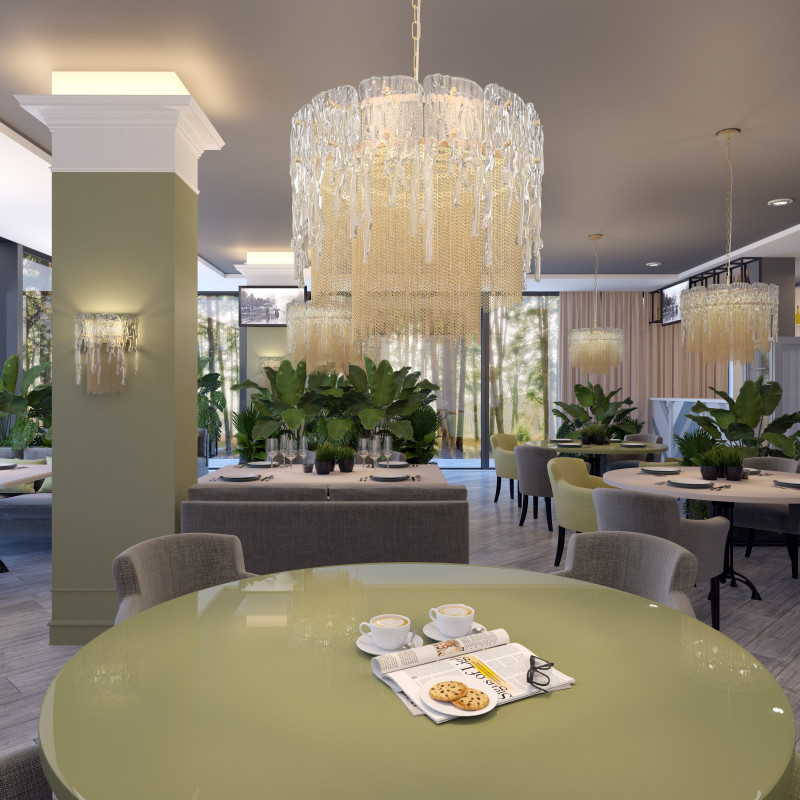 Подвесная люстра Odeon Light 4634/6