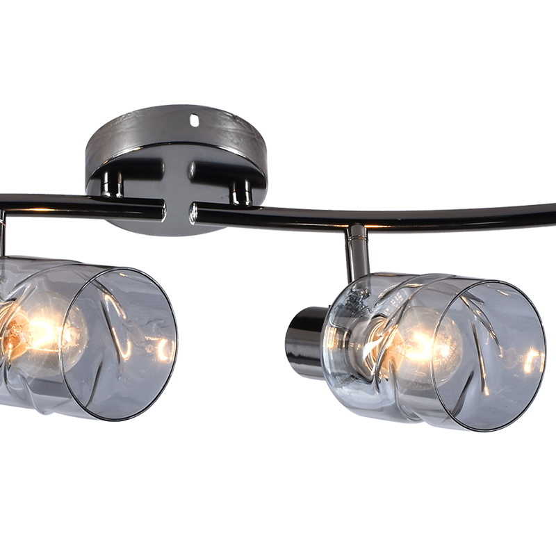 Спот Reluce 05964-0.8-04 PEARL BK (DARK CHROME)