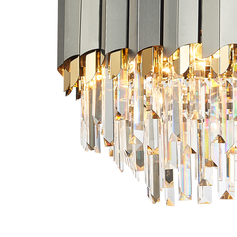 Подвесная люстра Natali Kovaltseva QUEEN II 81450/8C GOLD