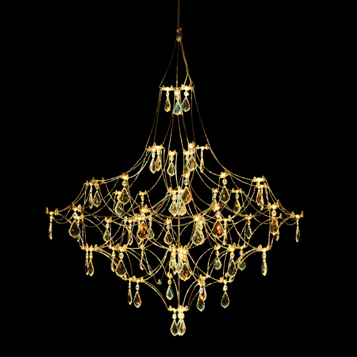 Подвесная люстра с пультом управления Myfar Allegria MR2641-66P-50SL