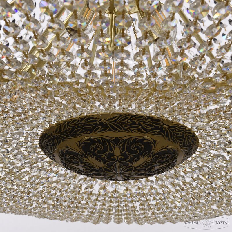 Подвесная люстра Bohemia Ivele Crystal AL2111H201/20+10/160OL/2D AGB