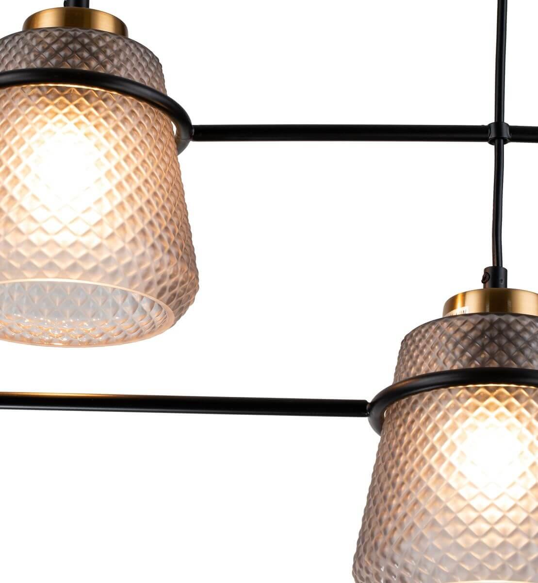 Подвесная люстра Indigo Astratto 11016/3P Black V000158