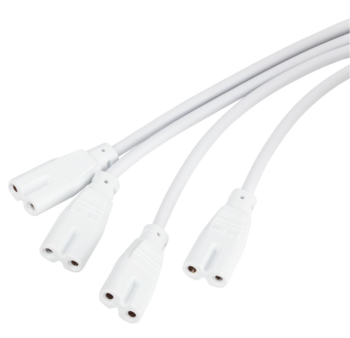 Разветвитель сетевой для линейных светильников Эра Разветвитель 4х IEC C7 2 м Б0061036