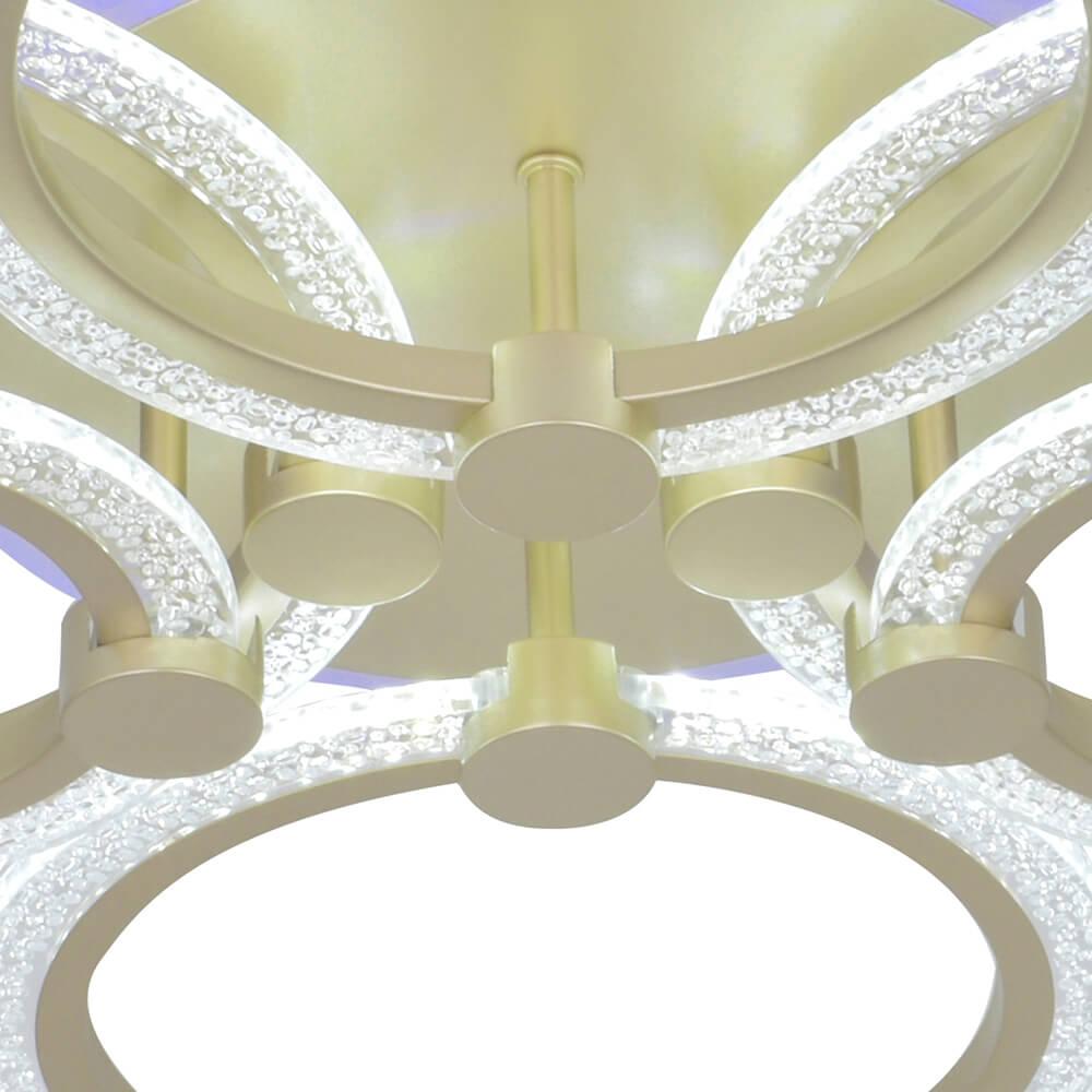 Потолочная люстра Seven Fires Ejlev SF7059/7C-SGD-RGB