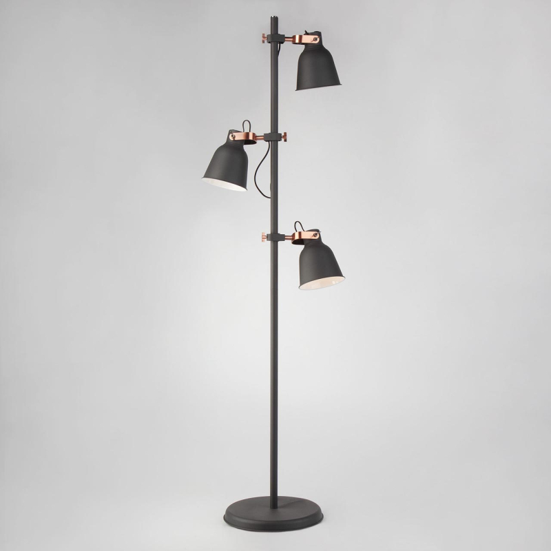 Торшер черный Eurosvet Projector 01031/3 черный