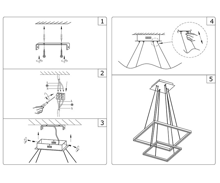 Подвесной светильник Kink Light АЛЬТИС 08227,01(4000K)