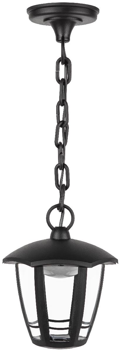 Уличный подвесной светильник Эра ДСУ 07-8-002 У1 «Марсель 1» черный Б0057520
