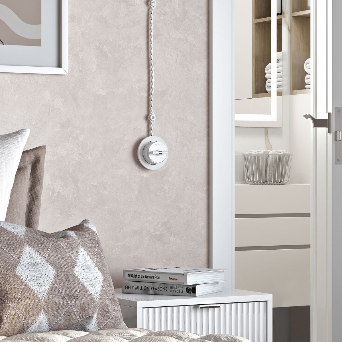 Переключатель одноклавишный Werkel Vintage 4690389174025 W5812050